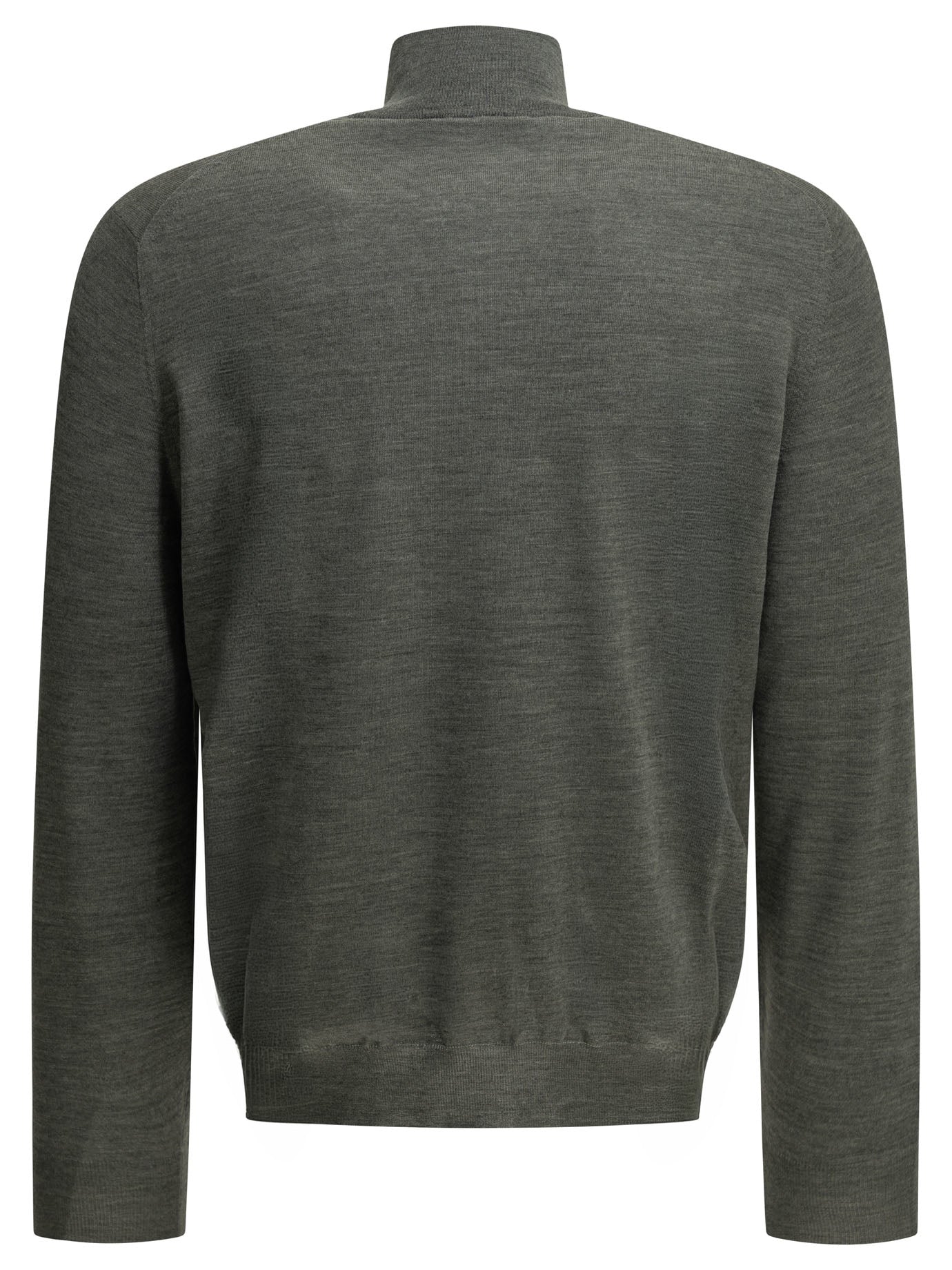 Zip-up sweater made of wool and cashmere Knitwear