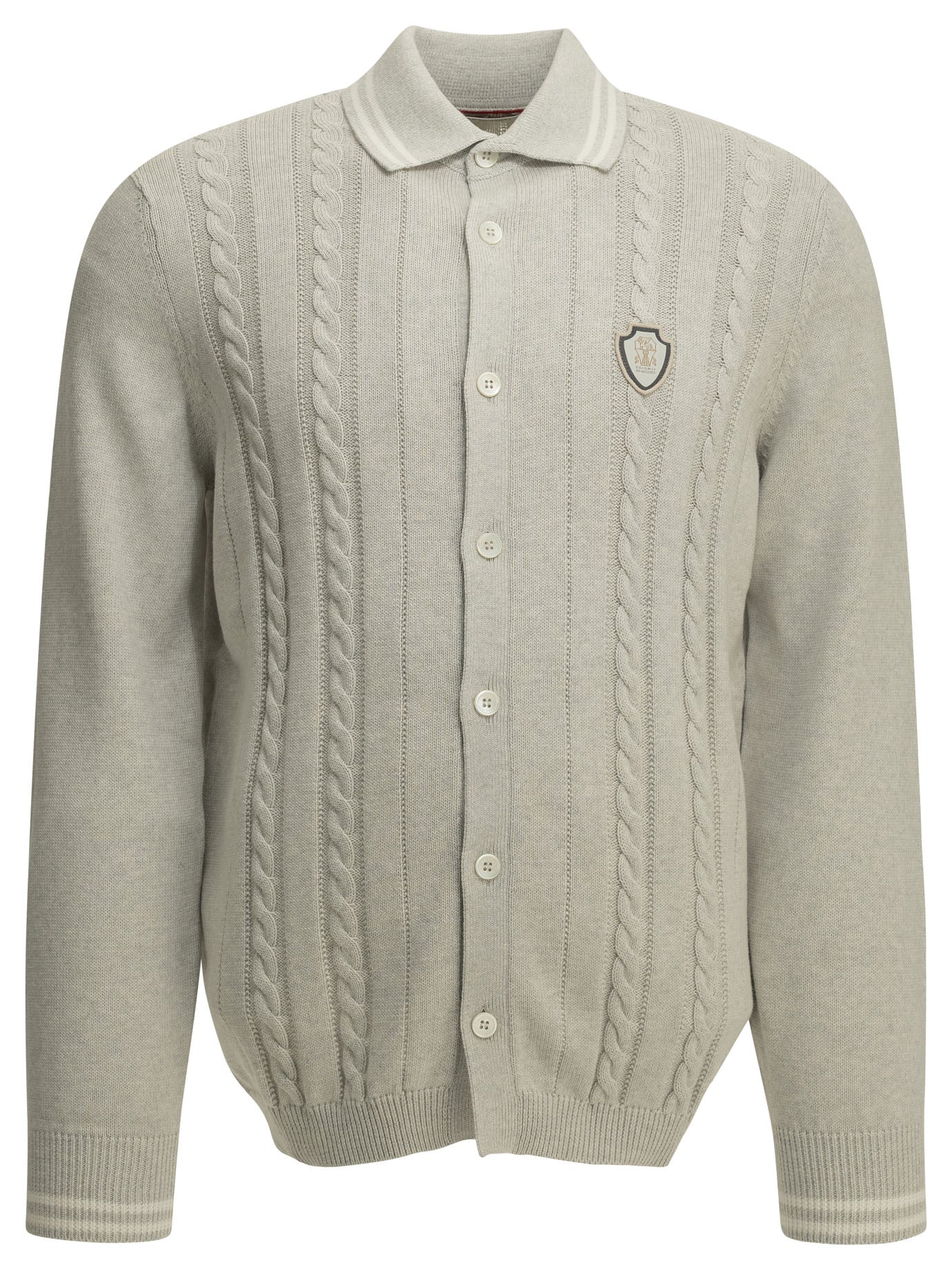 Cardigan with logo Knitwear