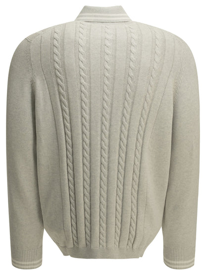 Cardigan with logo Knitwear