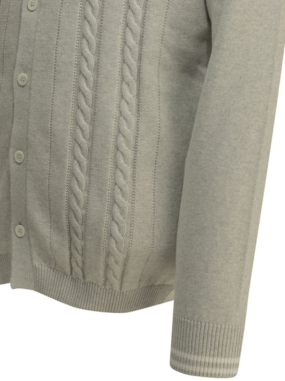 Cardigan with logo Knitwear
