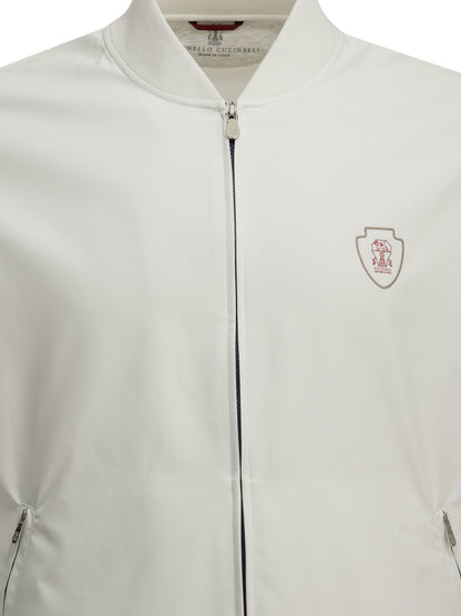 Zip-up Sweatshirt with Logo Sweatshirts