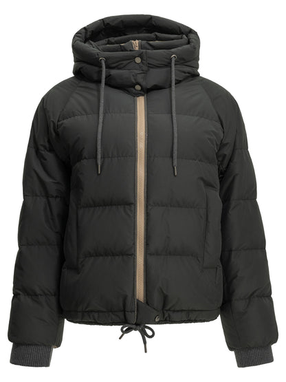 "Taffeta" Short Down Jacket Jackets and Coats