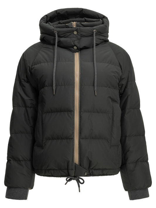 "Taffeta" Short Down Jacket Jackets and Coats