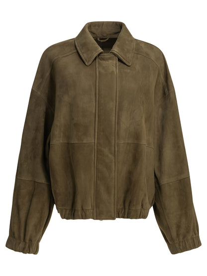 "Couture" Leather jacket Jackets and Coats