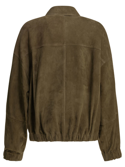 "Couture" Leather jacket Jackets and Coats