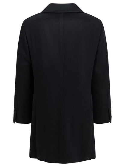 Short coat made of virgin wool fabric Jackets and Coats