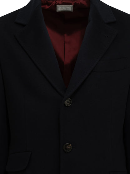 Short coat made of virgin wool fabric Jackets and Coats