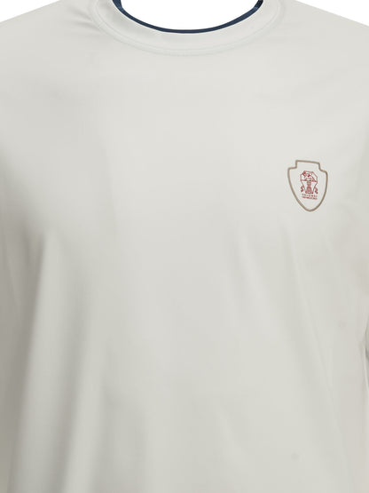 Crewneck T-shirt with logo T-shirts