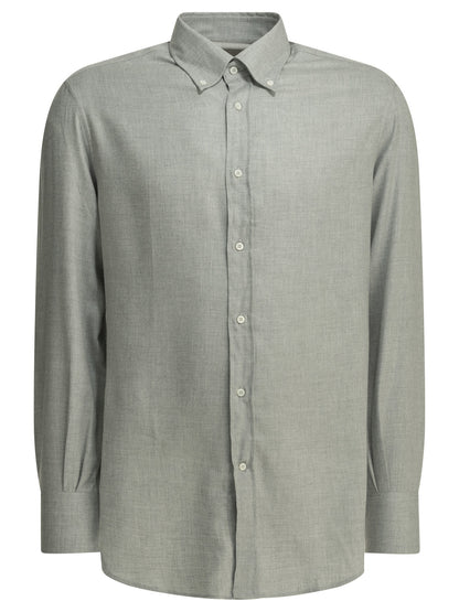 Casual cotton flannel shirt Shirts