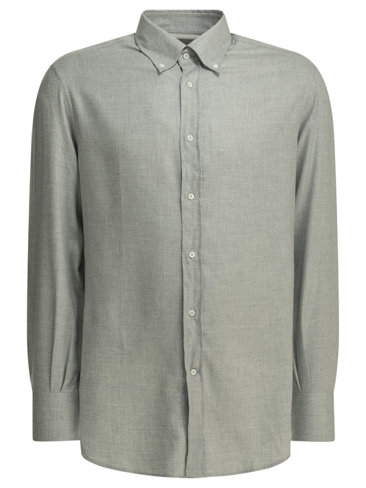 Casual cotton flannel shirt Shirts