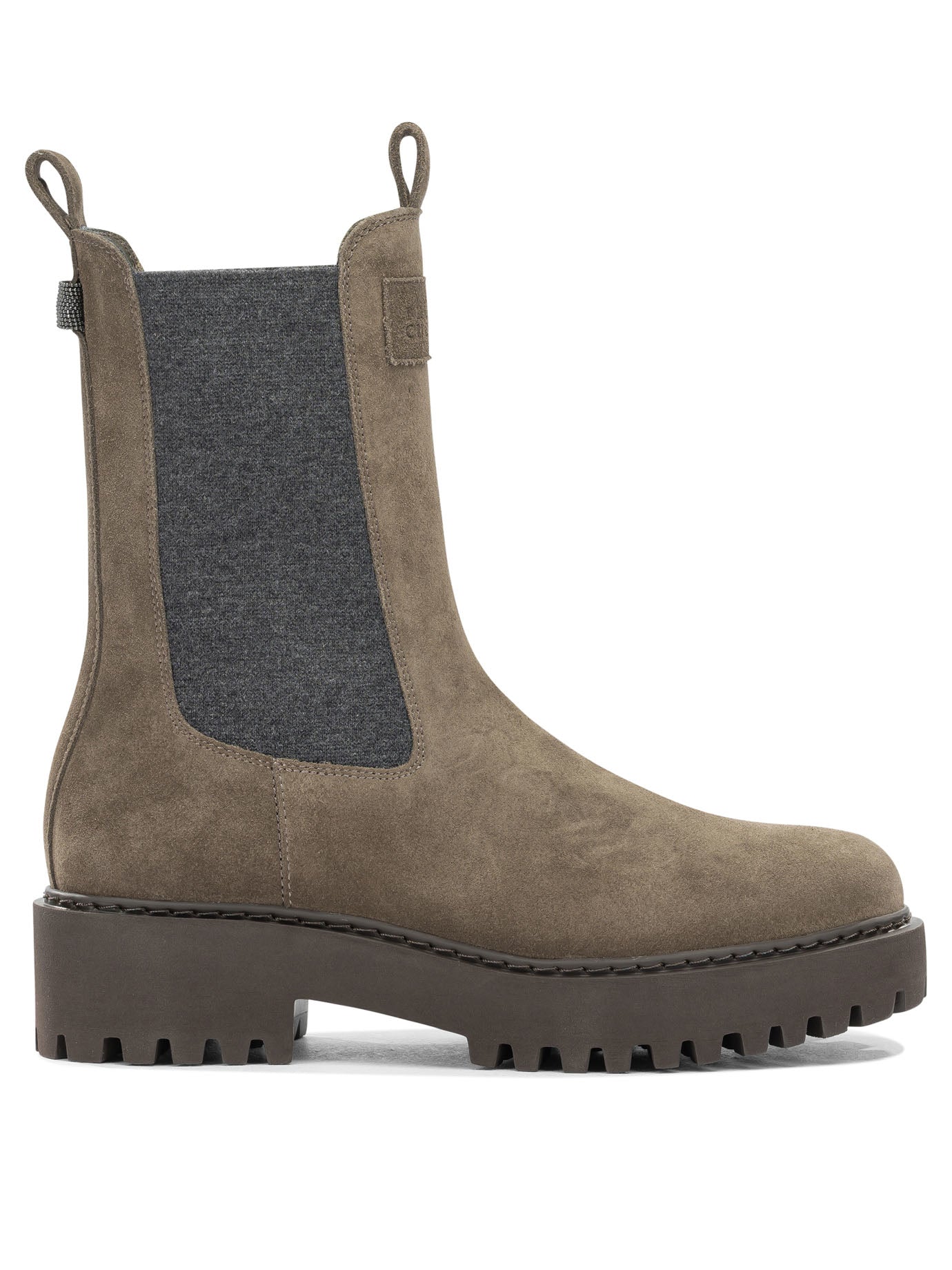 Suede pull-on ankle boots Boots and Ankle Boots