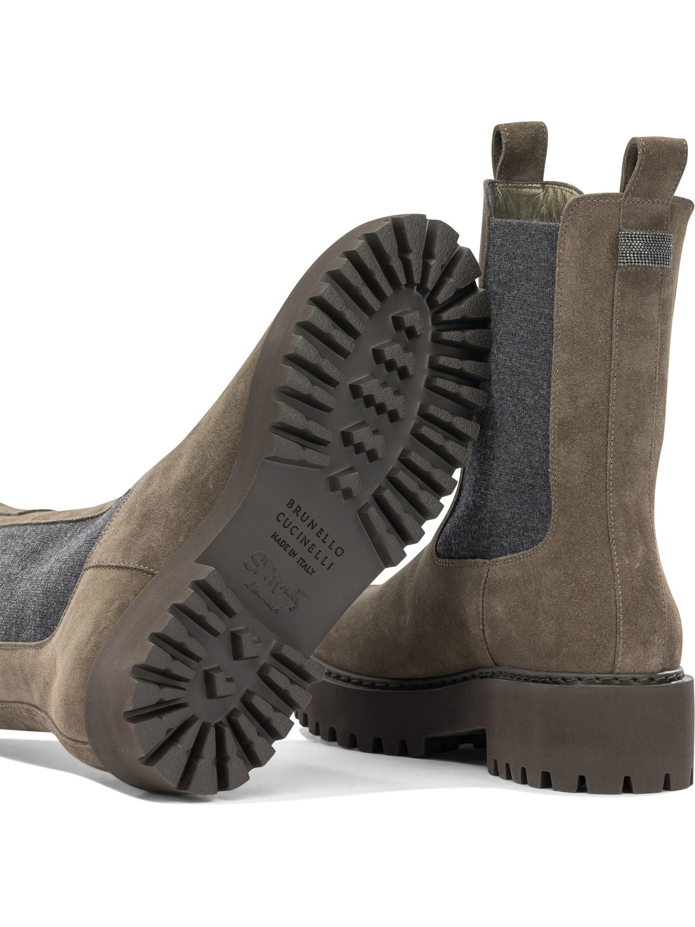 Suede pull-on ankle boots Boots and Ankle Boots