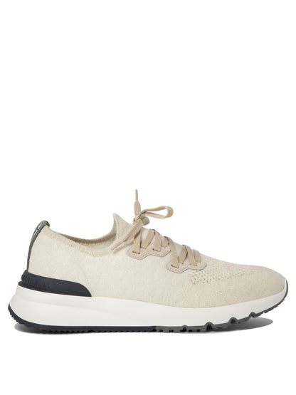 Low-top cotton knit sneakers Sneakers & Slip-On
