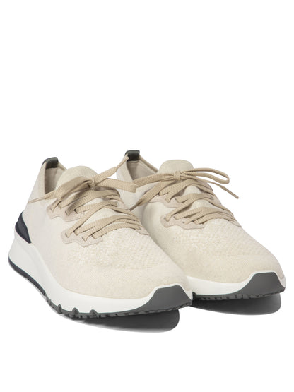 Low-top cotton knit sneakers Sneakers & Slip-On