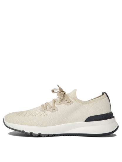 Low-top cotton knit sneakers Sneakers & Slip-On
