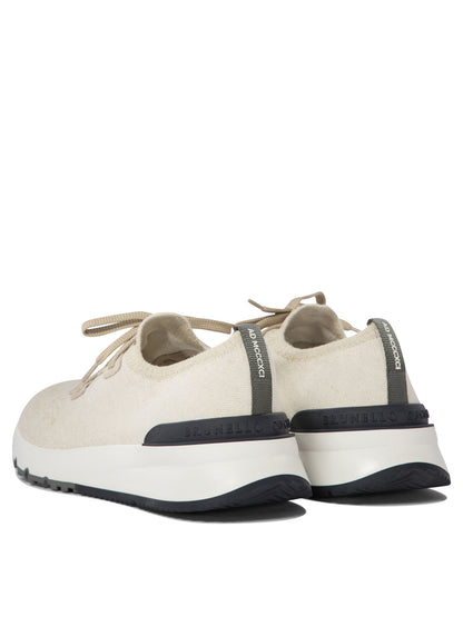 Low-top cotton knit sneakers Sneakers & Slip-On