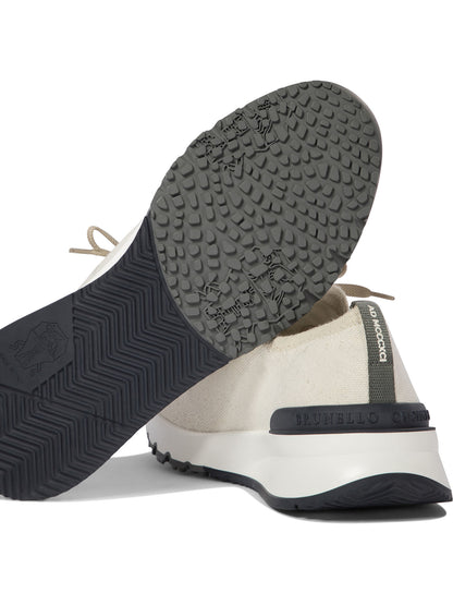 Low-top cotton knit sneakers Sneakers & Slip-On
