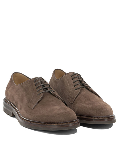 Suede brogues Lace-Up shoes