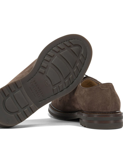 Suede brogues Lace-Up shoes