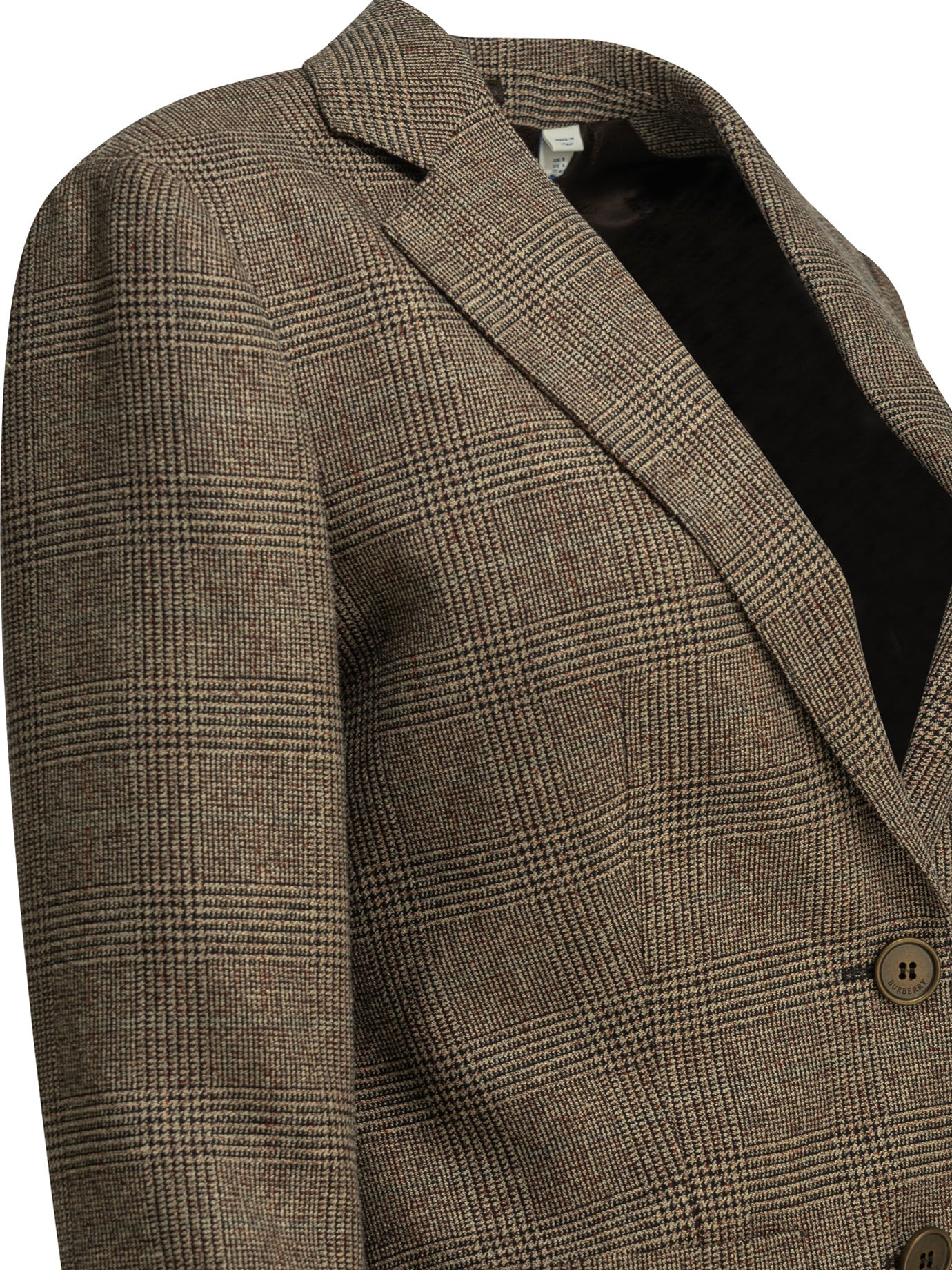 Wool-and-linen-blend blazer Jackets and Coats