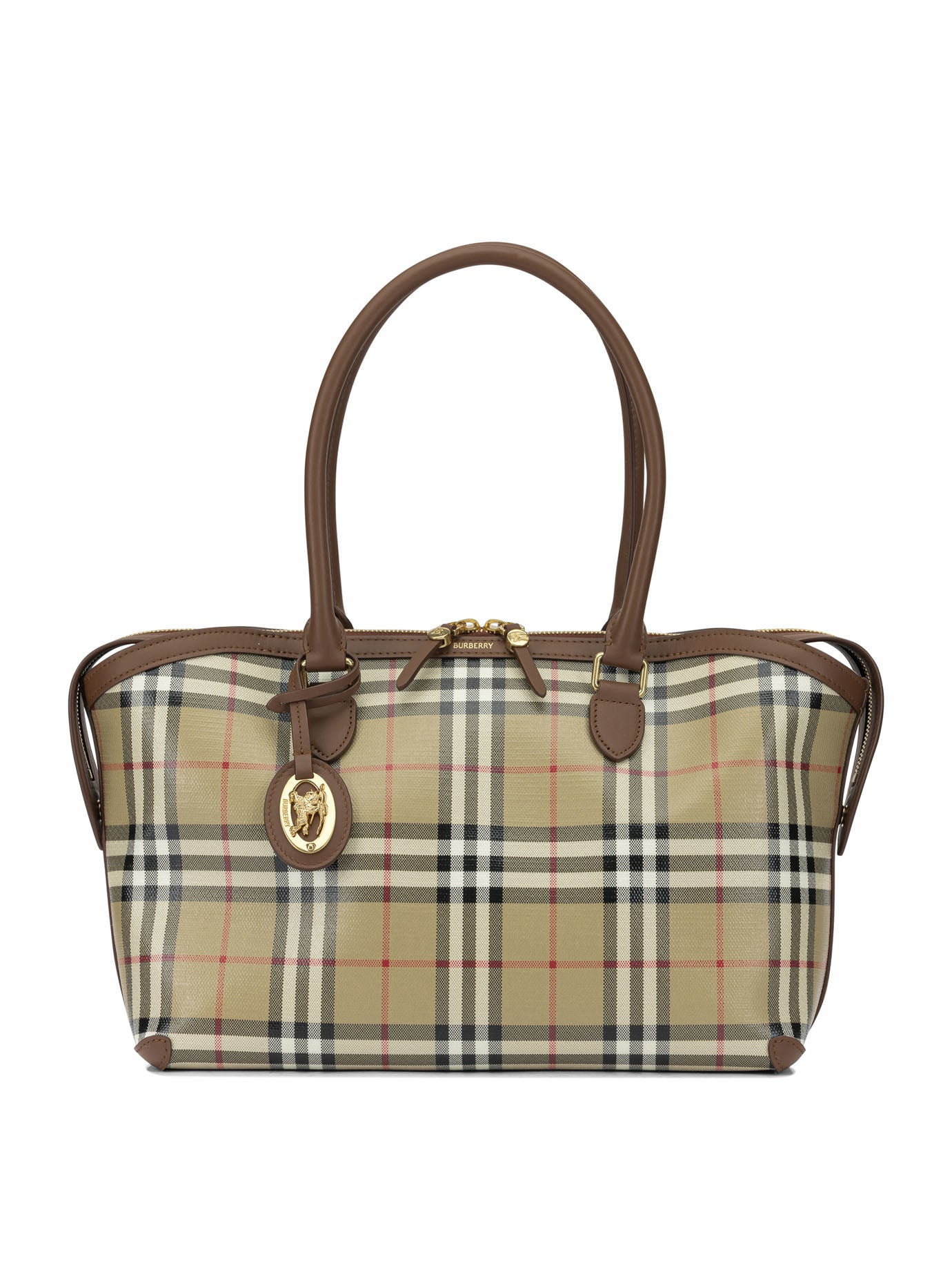"Tote Check" Medium Shoulder Bag Shoulder bags