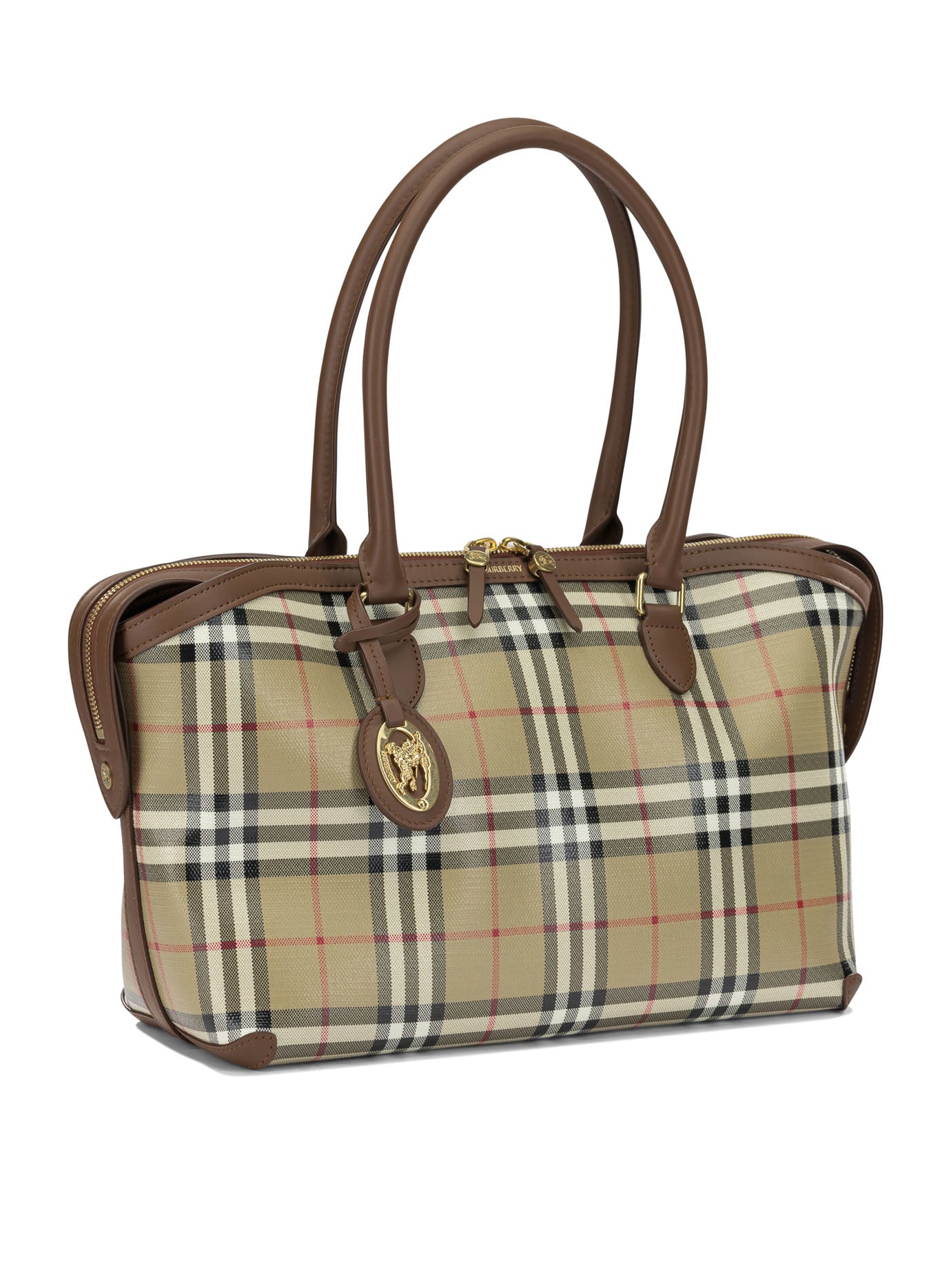 "Tote Check" Medium Shoulder Bag Shoulder bags