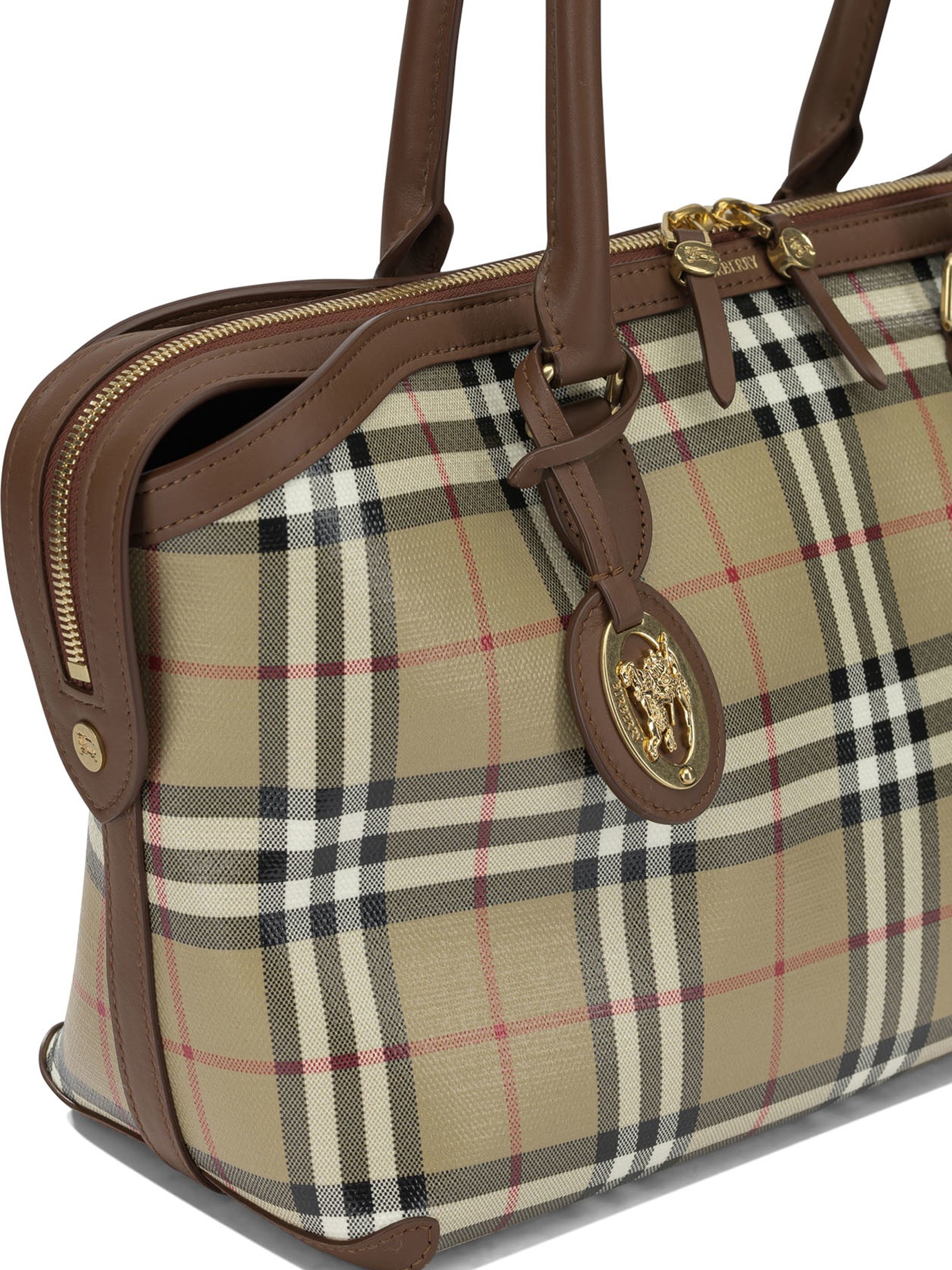 "Tote Check" Medium Shoulder Bag Shoulder bags