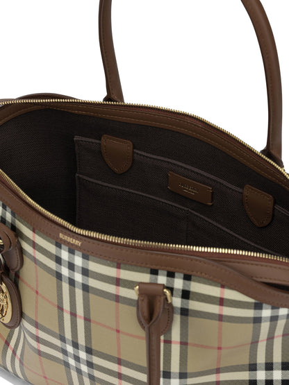"Tote Check" Medium Shoulder Bag Shoulder bags