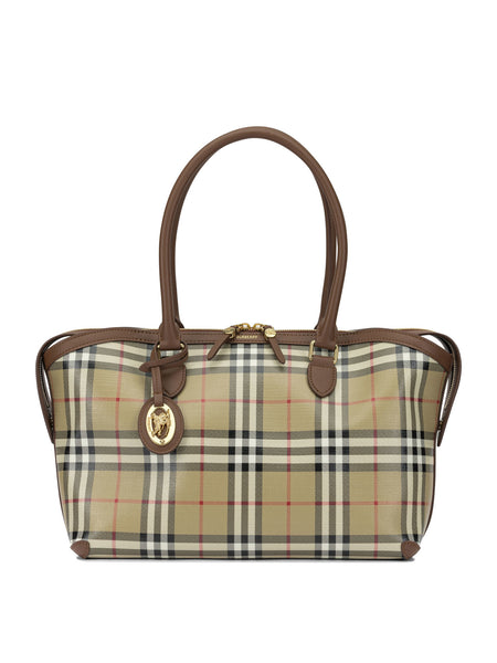 "Tote Check" Medium Shoulder Bag Shoulder bags
