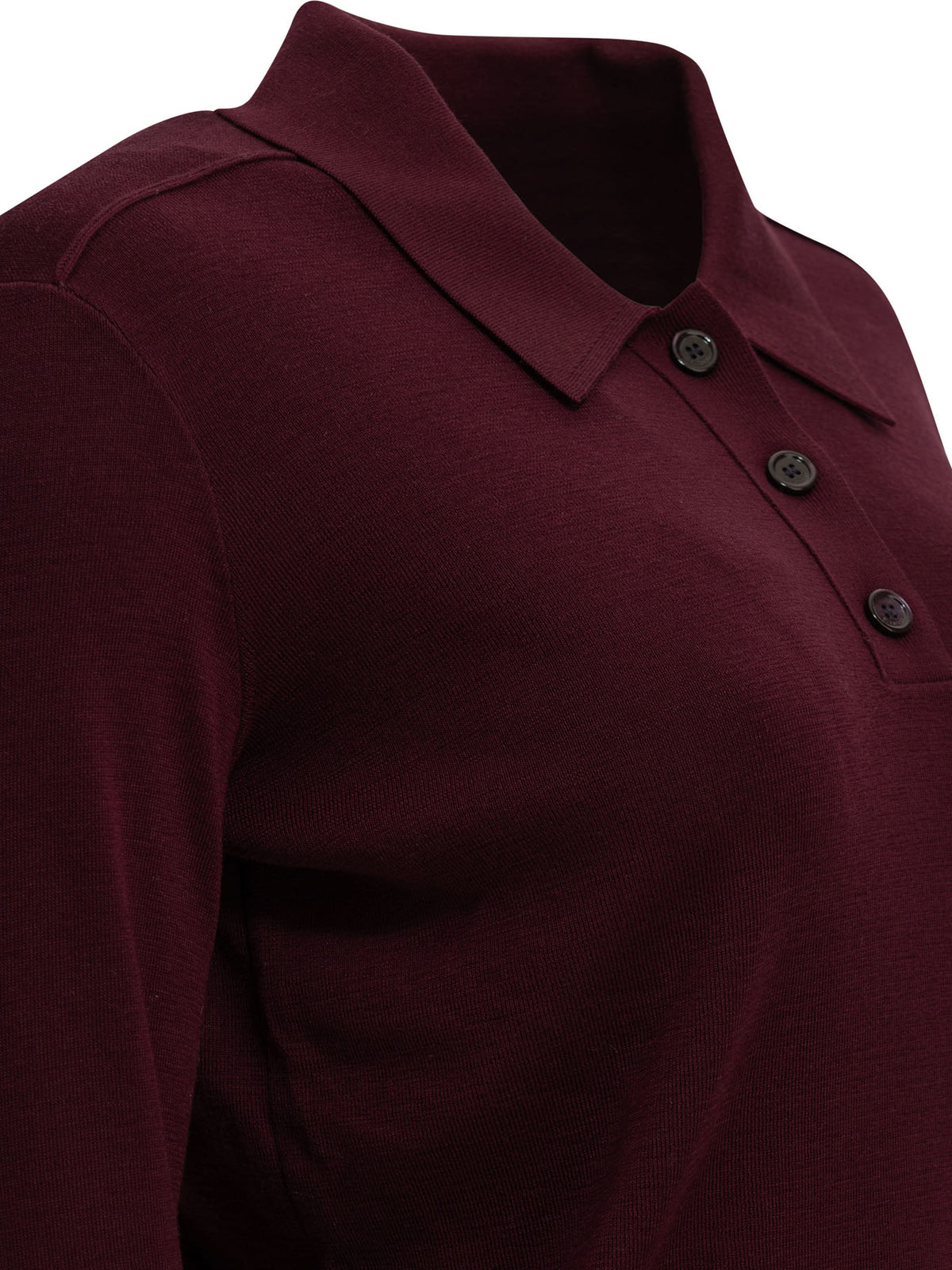 Wool Polo Sweater Knitwear