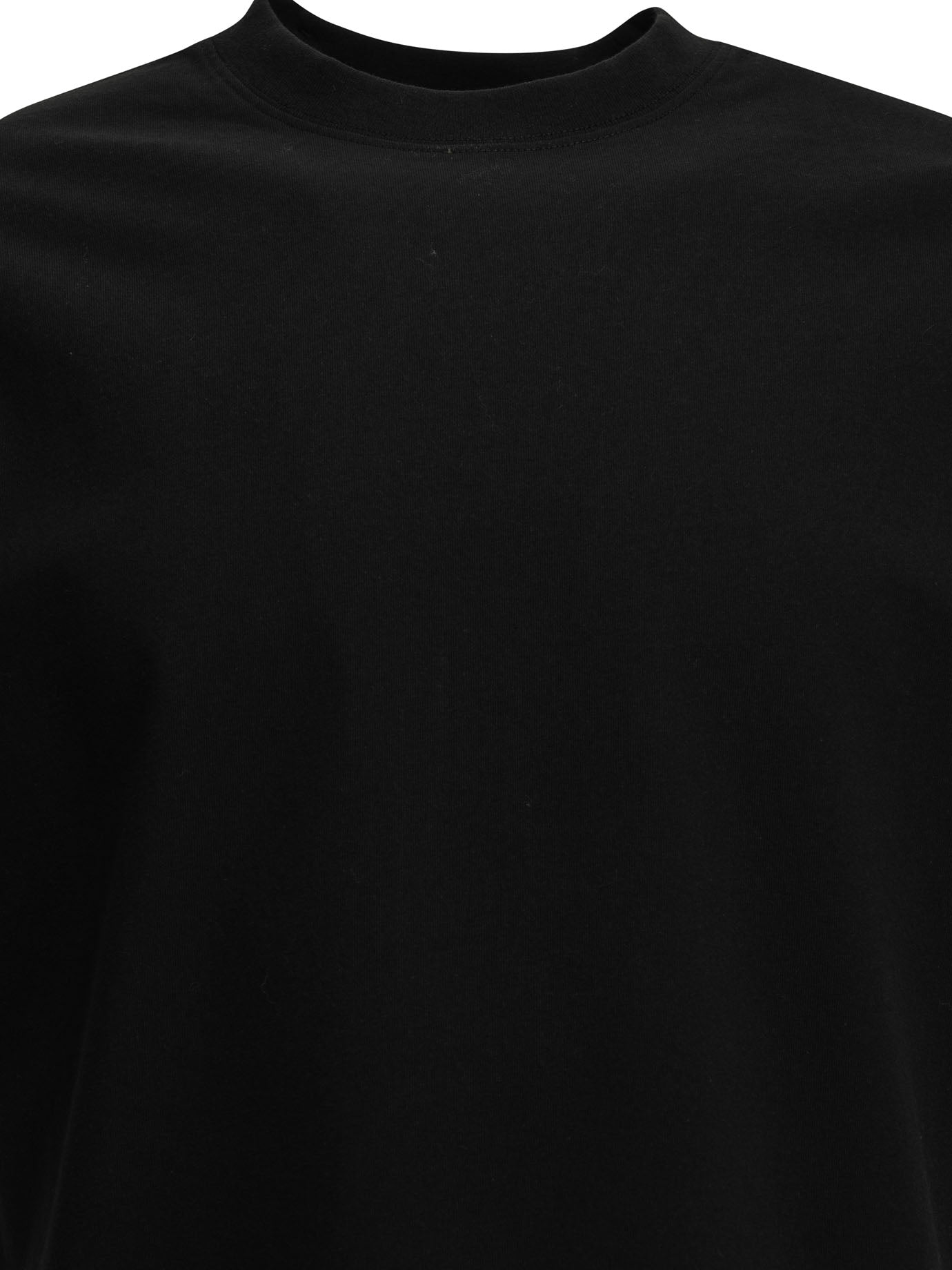 Crewneck T-shirt with appliqué T-shirts
