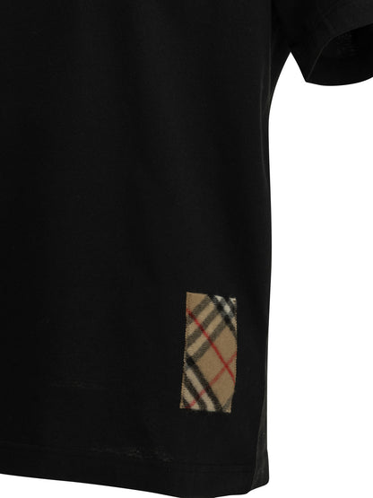 Crewneck T-shirt with appliqué T-shirts