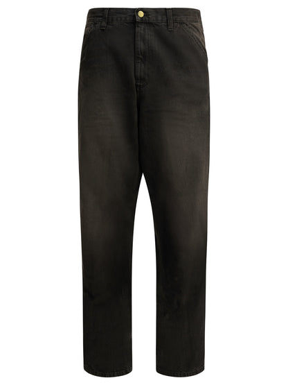 "Simple" Straight-Leg Jeans Jeans