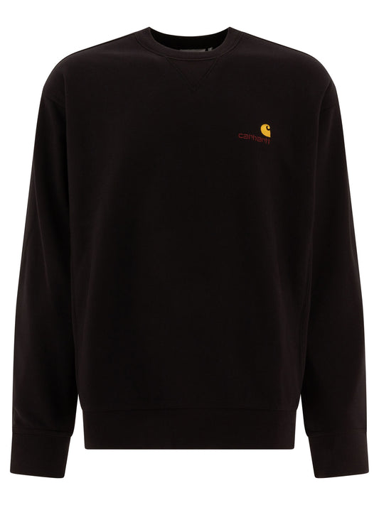"American Script" crewneck sweatshirt Sweatshirts
