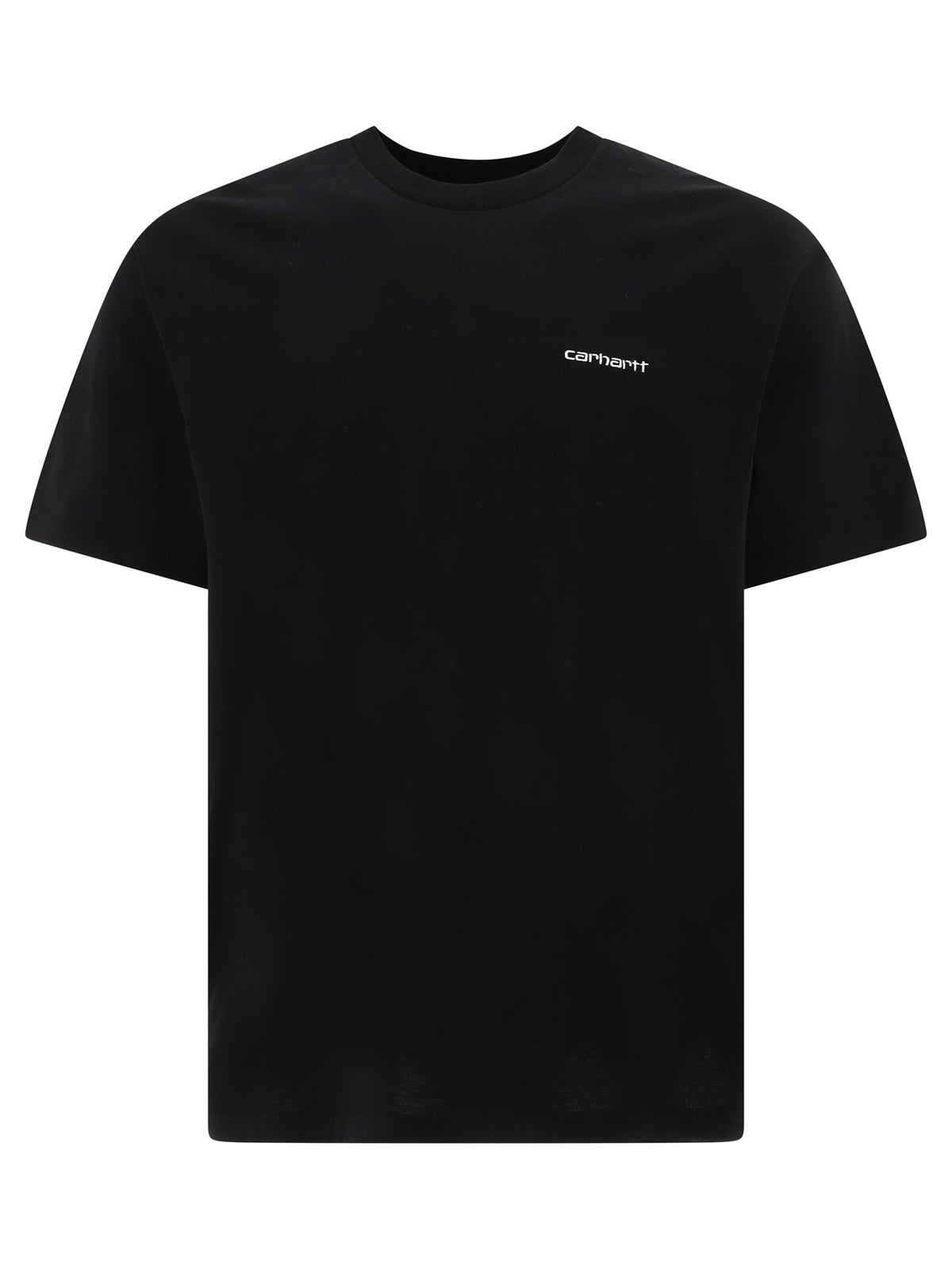 "Script Embroidery" Crew-Neck T-Shirt T-shirts