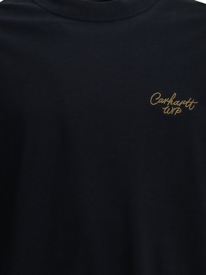 "Signature Script" Crew-Neck T-Shirt T-shirts