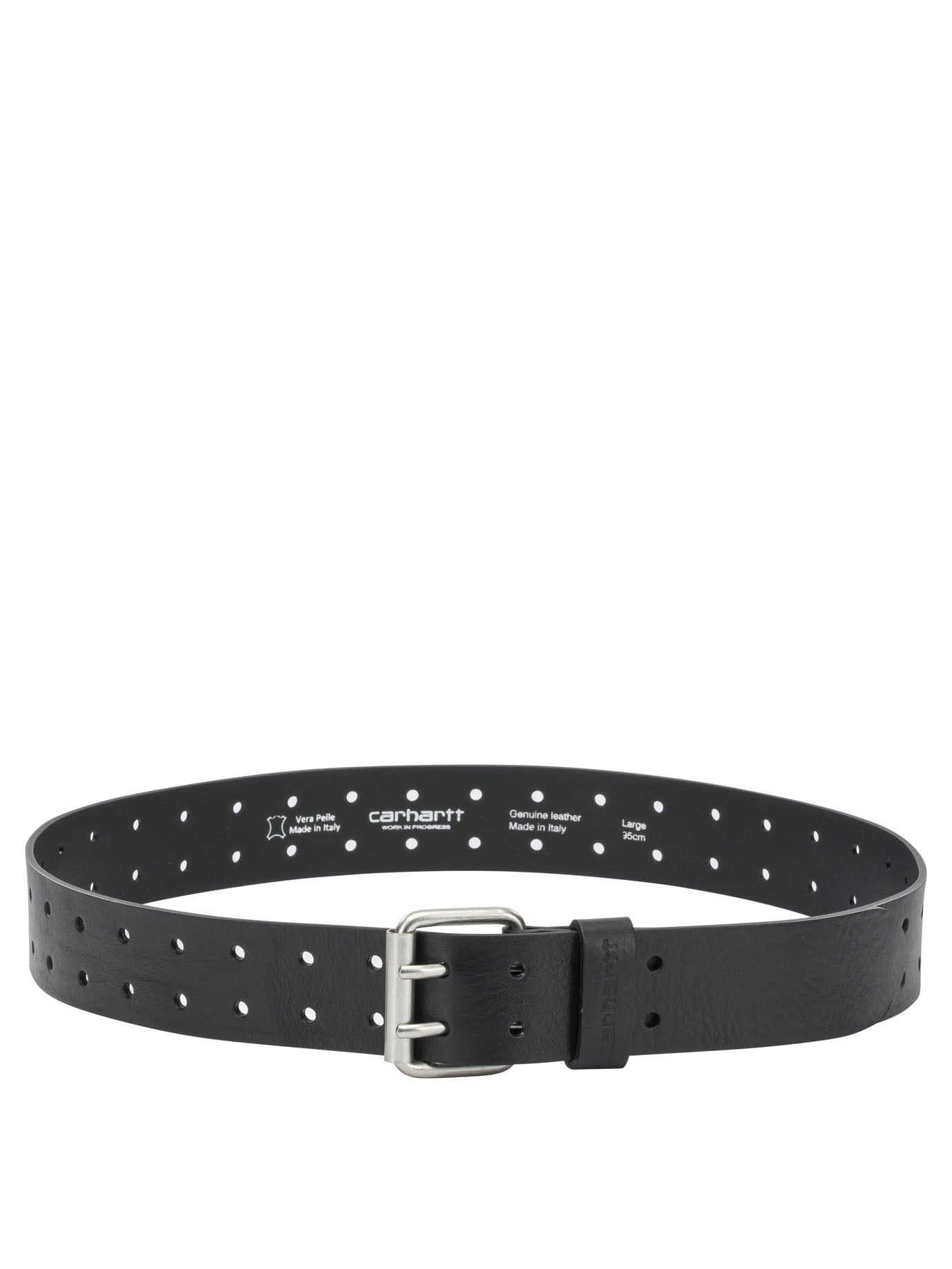 "Double Script" Leather Belt Belts