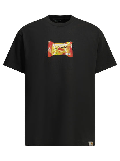 "Road Side Snack" crew-neck T-shirt T-shirts