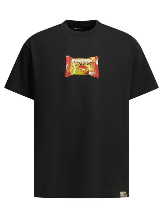"Road Side Snack" crew-neck T-shirt T-shirts