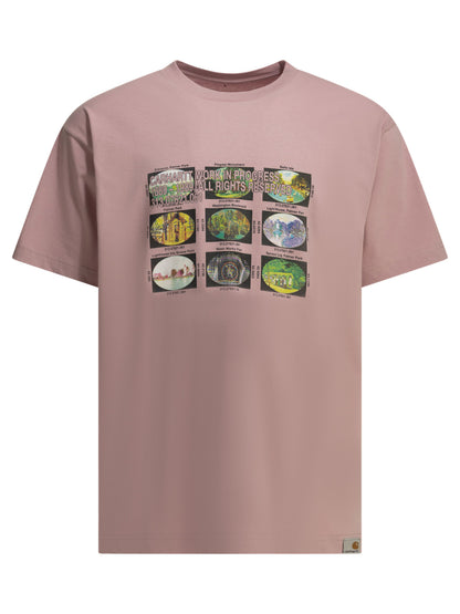 "Coordinates" crew-neck T-shirt T-shirts