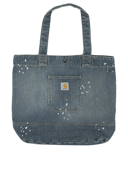 "Denim Tote" large shoulder bag Shoulder bags