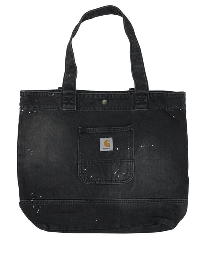 "Denim Tote" large shoulder bag Shoulder bags