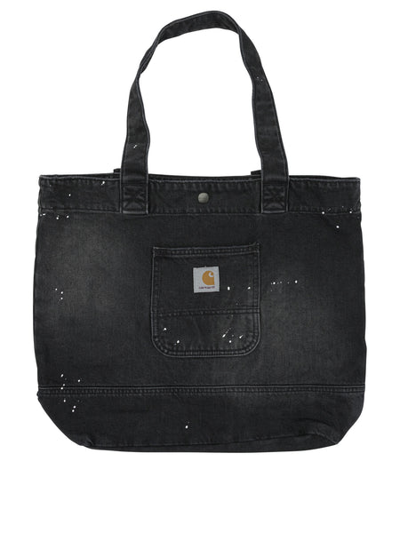 "Denim Tote" large shoulder bag Shoulder bags