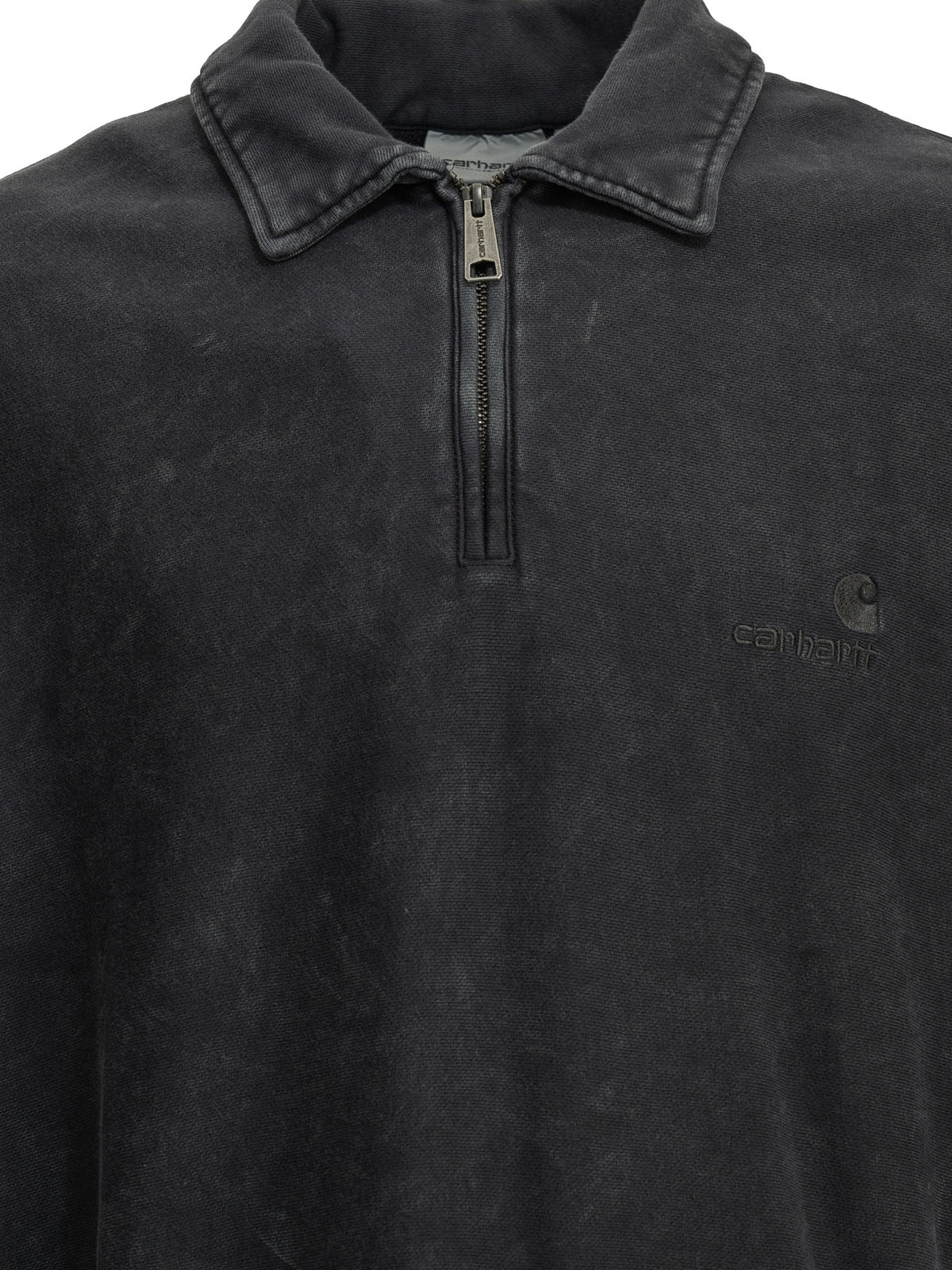 "Lambert" Polo-Collar Sweatshirt Sweatshirts