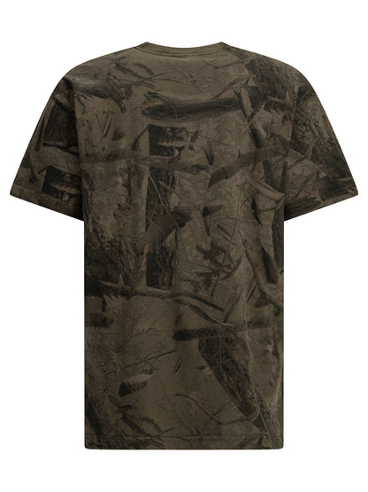 "Feather Tree" Crew-Neck T-Shirt T-shirts