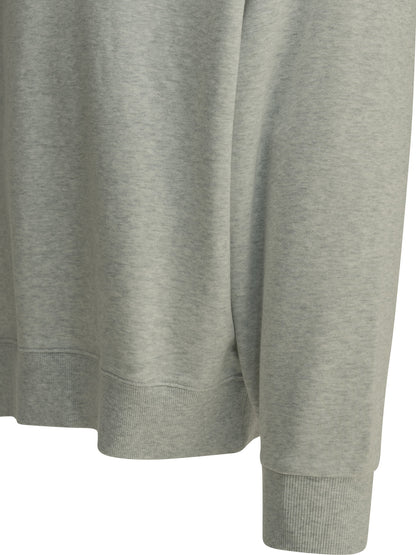 "Arch Script" Crew-Neck Sweatshirt Sweatshirts