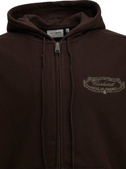 "Chez WIP" Zip-Up Sweatshirt Sweatshirts