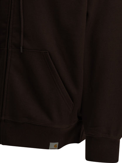 "Chez WIP" Zip-Up Sweatshirt Sweatshirts