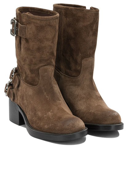 "Dakota" Pull-On Ankle Boots Boots and Ankle Boots