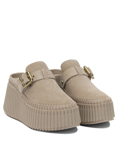 "Nama" Sabot Heeled shoes